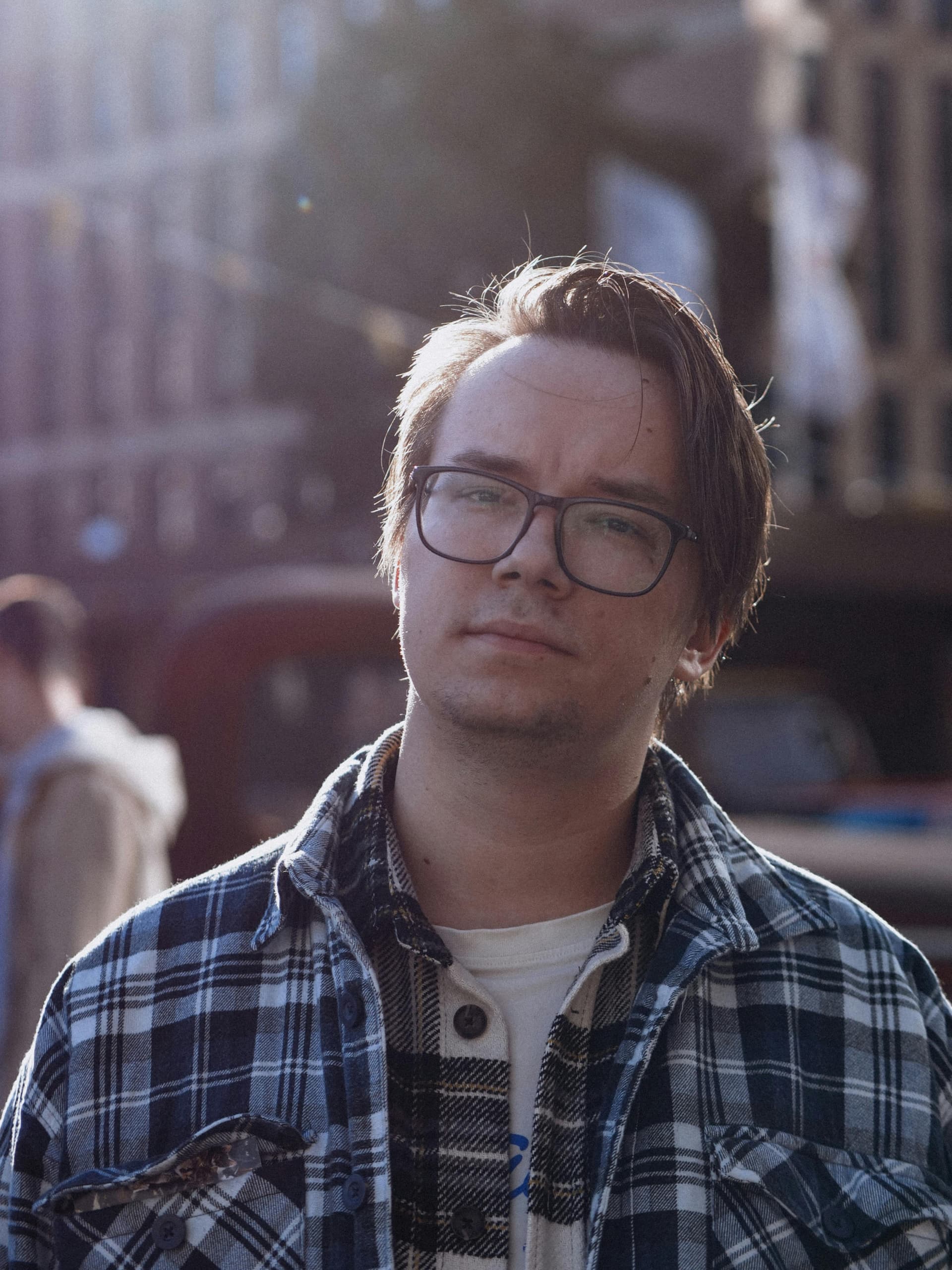 Russian teacher Andrey